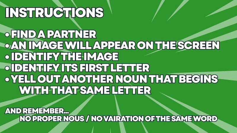 First Letter Frenzy: Christmas Edition